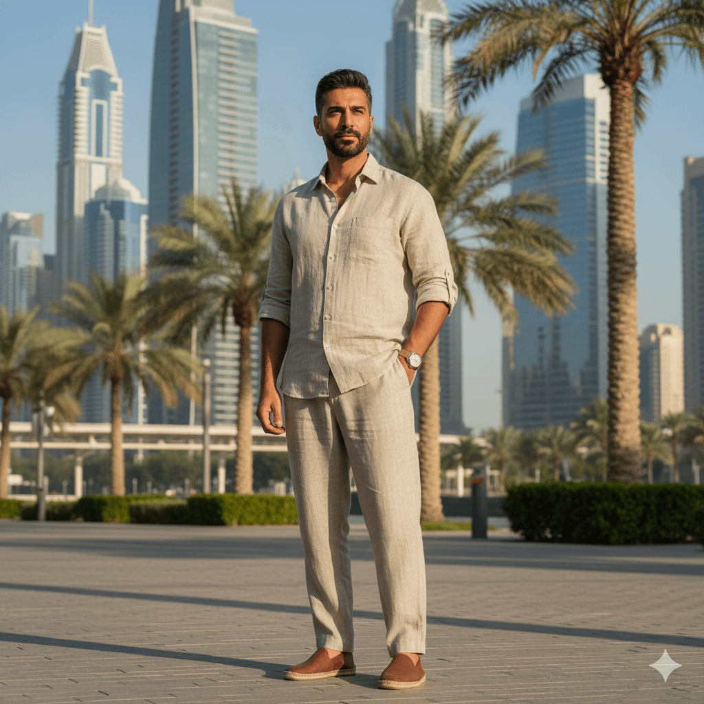 The Benefits of Wearing Breathable Linen for Men in the Middle East Introduction