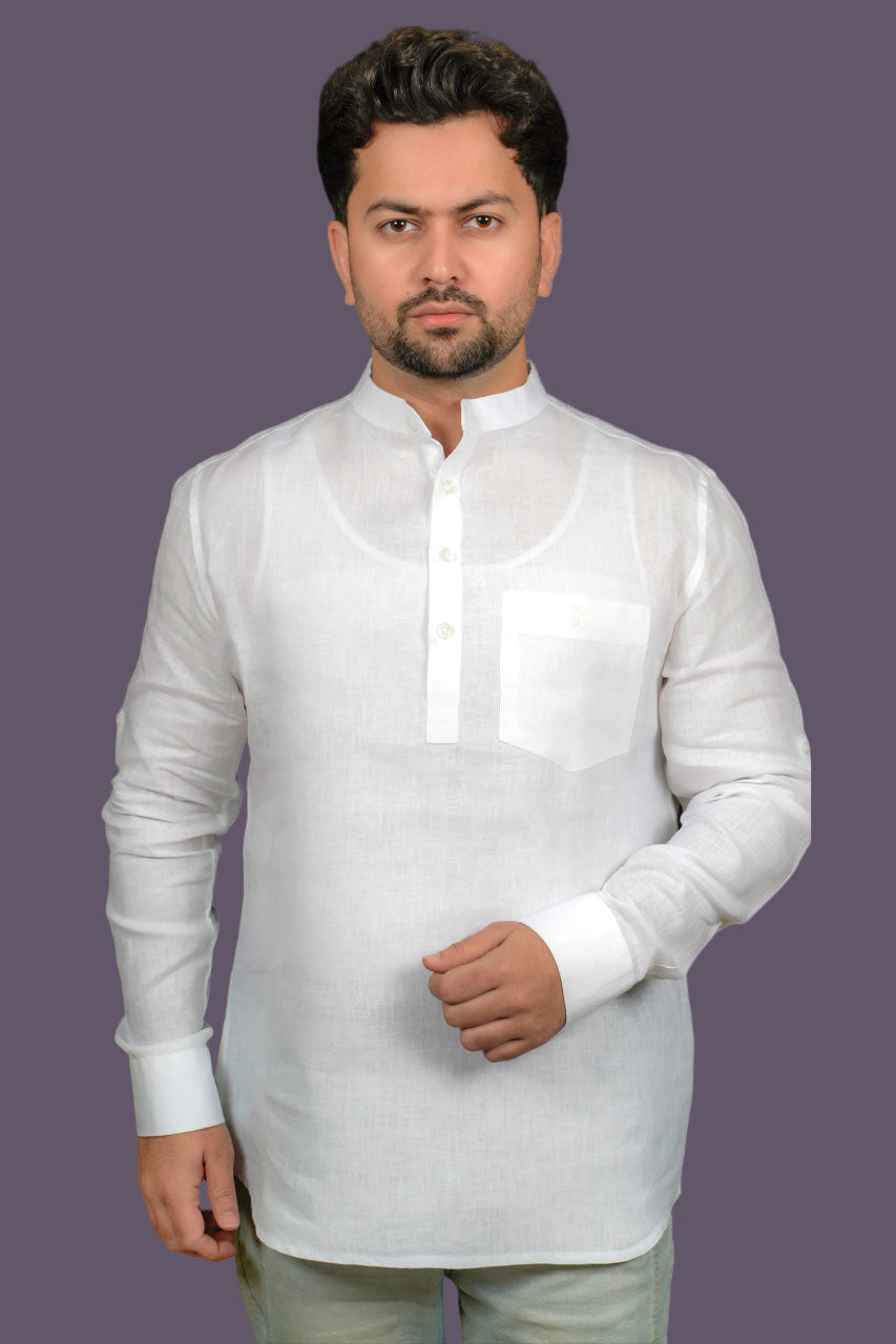 Kurta Linen Shirt Full Sleeve