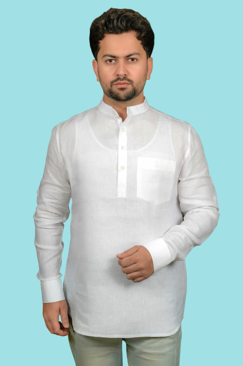 Kurta Linen Shirt Full Sleeve