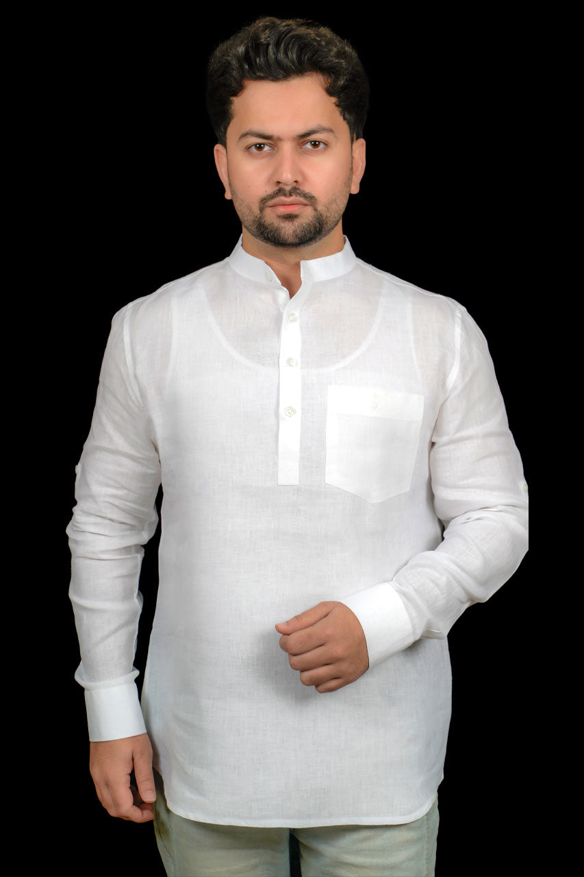 Kurta Linen Shirt Full Sleeve