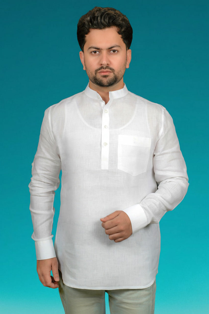 Kurta Linen Shirt Full Sleeve
